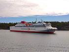 M/S Gotland på väg in till Nynäshamns hamn